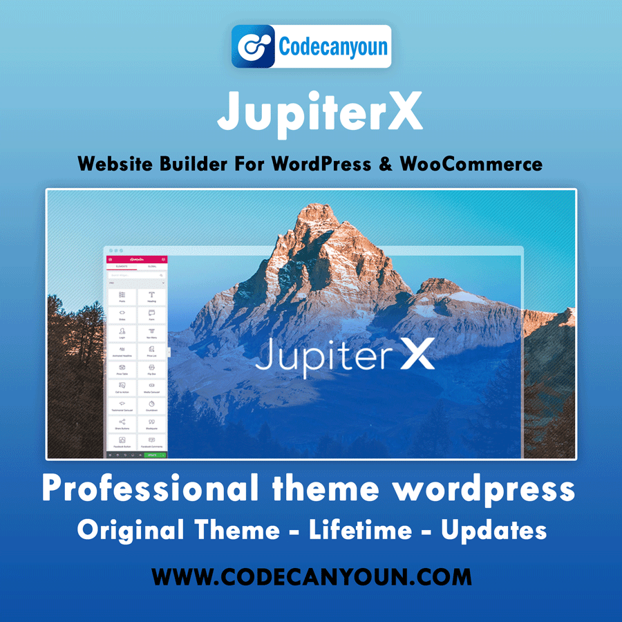 JupiterX - Website Builder For WordPress & WooCommerce Icon